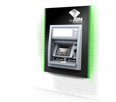 Illuminated ATM signage