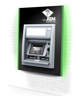 Illuminated ATM signage